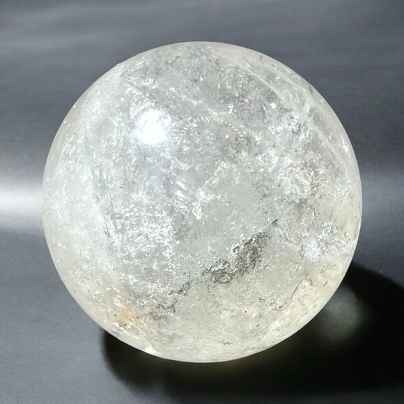 Garden Quartz Crystal Marble Sphere (#5)‎ - Picture 1 of 10